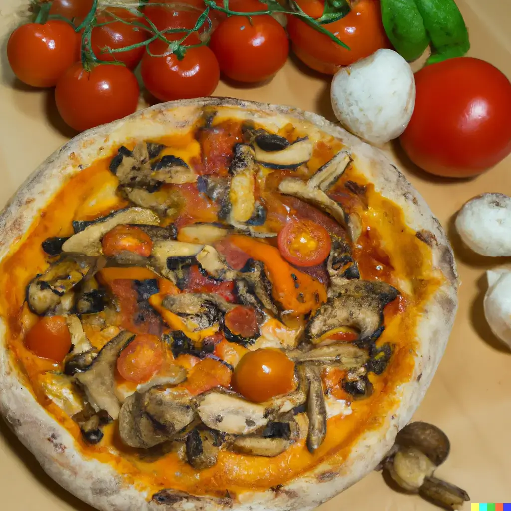Bild zeigt eine leckere Pizza
